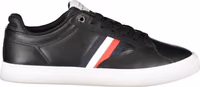 Black Polyester Men Sneaker 1
