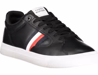 Black Polyester Men Sneaker 2