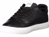 Black Polyester Men Sneaker 3