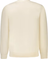 White Cotton Men Sweatshirt 2