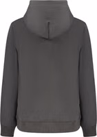 Black Cotton Women's Sweatshirt Hoodie 3