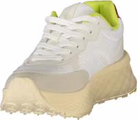 White Polyurethane Women Sneaker 3