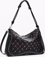 Black Polyurethane Women's Mini Bag 2