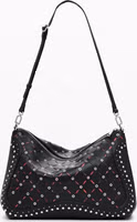 Black Polyurethane Women's Mini Bag 3