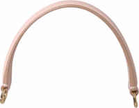 Strap Pink Leather Gold Tone Big Bag Handle Shoulder Strap 4