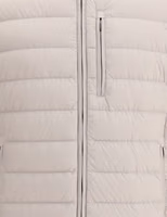 Beige Polyamide Full-Length Jacket 3