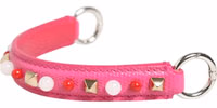 Pink Embellished Leather Bag Handle Women Shoulder Strap 2