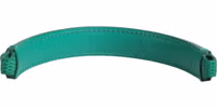 Green Embellished Leather Bag Handle Women Shoulder Strap 4