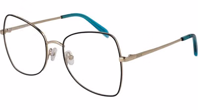 Black Metal Glasses (Frames)