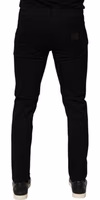 Black Cotton Blend Skinny Men Trouser Pants 3