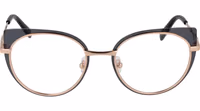 Rose Gold Metal Glasses (Frames) 2