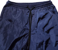Blue Nylon Straight Jogger Sweatpants Pants 4
