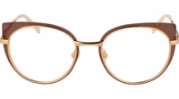 Brown Metal Glasses (Frames) 2