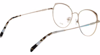 Gold Metal Glasses (Frames) 3
