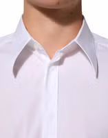 قميص رجالي رسمي أبيض من القطن مارتيني 4