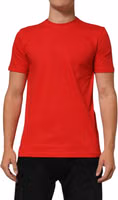 Red Goodluck 2023 Cotton Crew Neck T-shirt 1