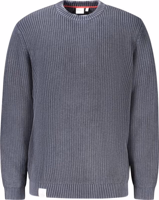 Blue Cotton Men's Sweater