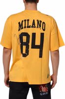 Yellow Secret Graden Floral Cotton CrewNeck T-shirt 3