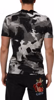 Multicolor Camouflage Men Short Sleeves T-shirt 3