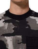 Multicolor Camouflage Men Short Sleeves T-shirt 4