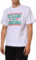 White Graphic Print Cotton Crew Neck T-shirt 2