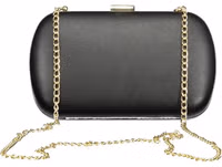Black Polyurethane Women's Bag 2
