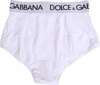 White Nylon Logo Waistband Panty Underwear 3