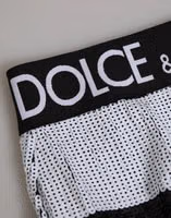 Black White Sequin High Waist Panty Underwear 2
