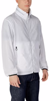 White Polyester Shell Jacket 3