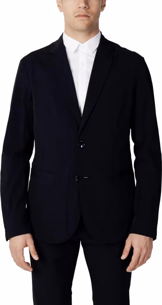 Blue Cotton Blazer