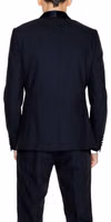 Black Polyester Blazer 2