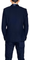 Blue Polyester Blazer 2