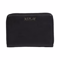 Black Polyester Wallet 1