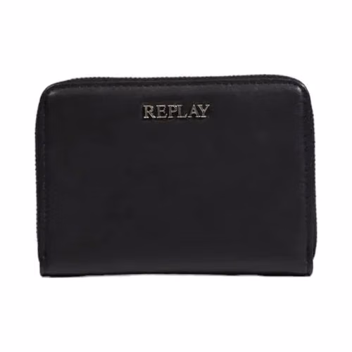 Black Polyester Wallet