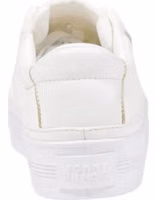 Cream Recycled Cotton Low Top Sneakers 4