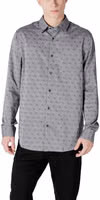 Gray Cotton Dress Shirt 1