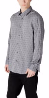 Gray Cotton Dress Shirt 2