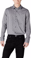 Gray Cotton Dress Shirt 5
