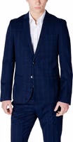 Blue Polyester Blazer 1