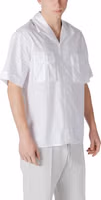 White Lyocell Shortsleeve Shirt 3