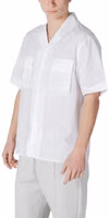 White Lyocell Shortsleeve Shirt 4