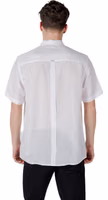 White Lyocell Shortsleeve Shirt 2