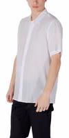 White Lyocell Shortsleeve Shirt 4