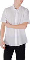 White Lyocell Shortsleeve Shirt 5