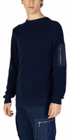 Blue Cotton Sweatshirt 3