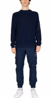 Blue Cotton Sweatshirt 5