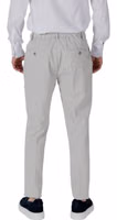 Gray Polyester Dress Pants 2