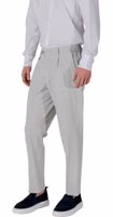 Gray Polyester Dress Pants 3
