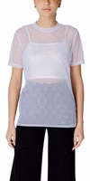 White Polyamide T-Shirt 1