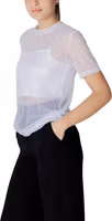 White Polyamide T-Shirt 3